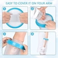thumbnail image 5 of Protección impermeable para el brazo, protección impermeable para la ducha, cubierta de yeso para el brazo y la ducha., 5 of 5