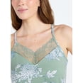 thumbnail image 4 of Joyspun Women’s Dreamy Soft Collection Lace Trim Knit Cami and Shorts Set, Sizes XS-3X, 4 of 5