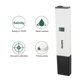 thumbnail image 2 of Digital Salinity Tester 0 to 19.90% Measuring Range Accurate Salinity Meter Compatible with Kitchen Aquarium Drinking Water Soup, 2 of 4