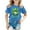 Blue, variant on FUZHIQ Kids St. Patrick's Day Shirts Funny Irish Clover Pattys Short Spring Summer Tee Shirt Spring Crew Neck Funny Cute Casual Party Girls Shirts Size 14(Pink,2-3 Years)