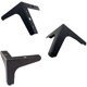 thumbnail image 3 of Patas para muebles Patas de sofá de 15 cm, juego de 4 patas para muebles Patas de gabinete triangulares de metal Patas de repuesto negras para muebles Sofá Silla Mesa Sailing Electrónica, 3 of 4