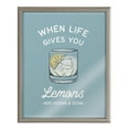 thumbnail image 2 of Kate and Laurel Words, Black Framed Canvas Art Print, 16x20, 2 of 9