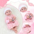 thumbnail image 2 of K.T. Fancy 14 Inch Baby Doll with Clothes and Accessories Set, 12 Pcs Baby Doll Clothes and Accessories include Doll Clothes, Soft Doll Shoes and Socks, Baby Doll Playset for Toddlers 3 Ages and Up, 2 of 6