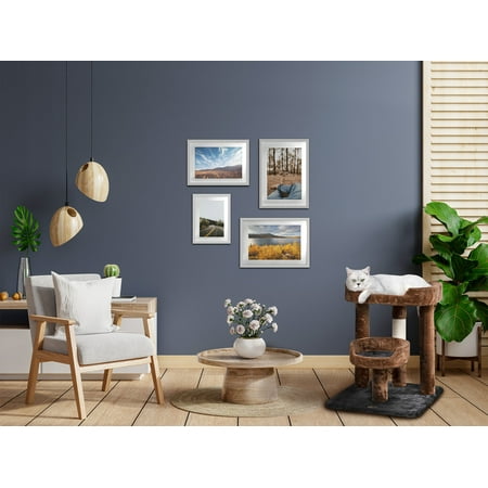 UPC: 0810602021231 | Go Pet Club 23-in Cat Tree & Condo Scratching Post Tower  Brown