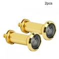 thumbnail image 2 of 2Pcs 220 Degree Door Viewer, Anti-Theft  Door Viewer, Viewing Angle For Door Door Viewer Hardware Accessories For Home, 2 of 8