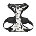 thumbnail image 2 of No Pull Dog Harness For Medium Dogs Easy Walk Dog Vest Adjustable Collars Harnesses & Leashes Set Breathable Oxford Outdoor Walking Safety Reflective Strip Basketball Players On White Background, 2 of 9