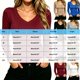thumbnail image 3 of Neewe Essentials Women's Regular-Fit Lightweight Long-Sleeve V-Neck Sweater Solid Pullover Regular Tops, 3 of 6
