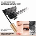 thumbnail image 4 of Volumizing Waterproof Lengthening Mascara – Curling & Thickening, Smudge Proof, Long Wearing – With Natural Brush – For Bold Lashes – 1pc, 4 of 7