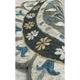 thumbnail image 5 of LR Home Clio 2'3" x 6'9" Gray/Black Medallion Wool Indoor Runner Area Rug, 5 of 5