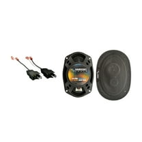 Fits Dodge Ram Charger 1984-1993 Front Door Replacement Harmony HA-R69 Speakers