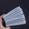 thumbnail image 4 of CIMAXIC 25 Pcs Tapis d'Isolation Thermique pour Cheveux Coton Résistant à la Température, 4.33"X2.17"X0.08 Pouces, 4 of 5