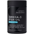 thumbnail image 1 of Aceite de pescado omega-3 Supplement Sports Research 30 cápsulas blandas, 1 of 3