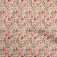 thumbnail image 1 of oneOone Silk Tabby Peach Fabric Batik Quilting Supplies Print Sewing Fabric By The Yard 42 Inch Wide, 1 of 5