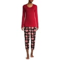 thumbnail image 2 of Ghostbusters Women's and Women's Plus Velour Pajama Joggers, 2 of 6