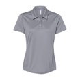thumbnail image 2 of Adidas - Women's Performance Polo - A231 - Grey Three - Size: XL, 2 of 3