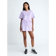 thumbnail image 2 of Scoop Women's and Women's Plus Double Waistband Skirt, Sizes XS-4X, 2 of 5