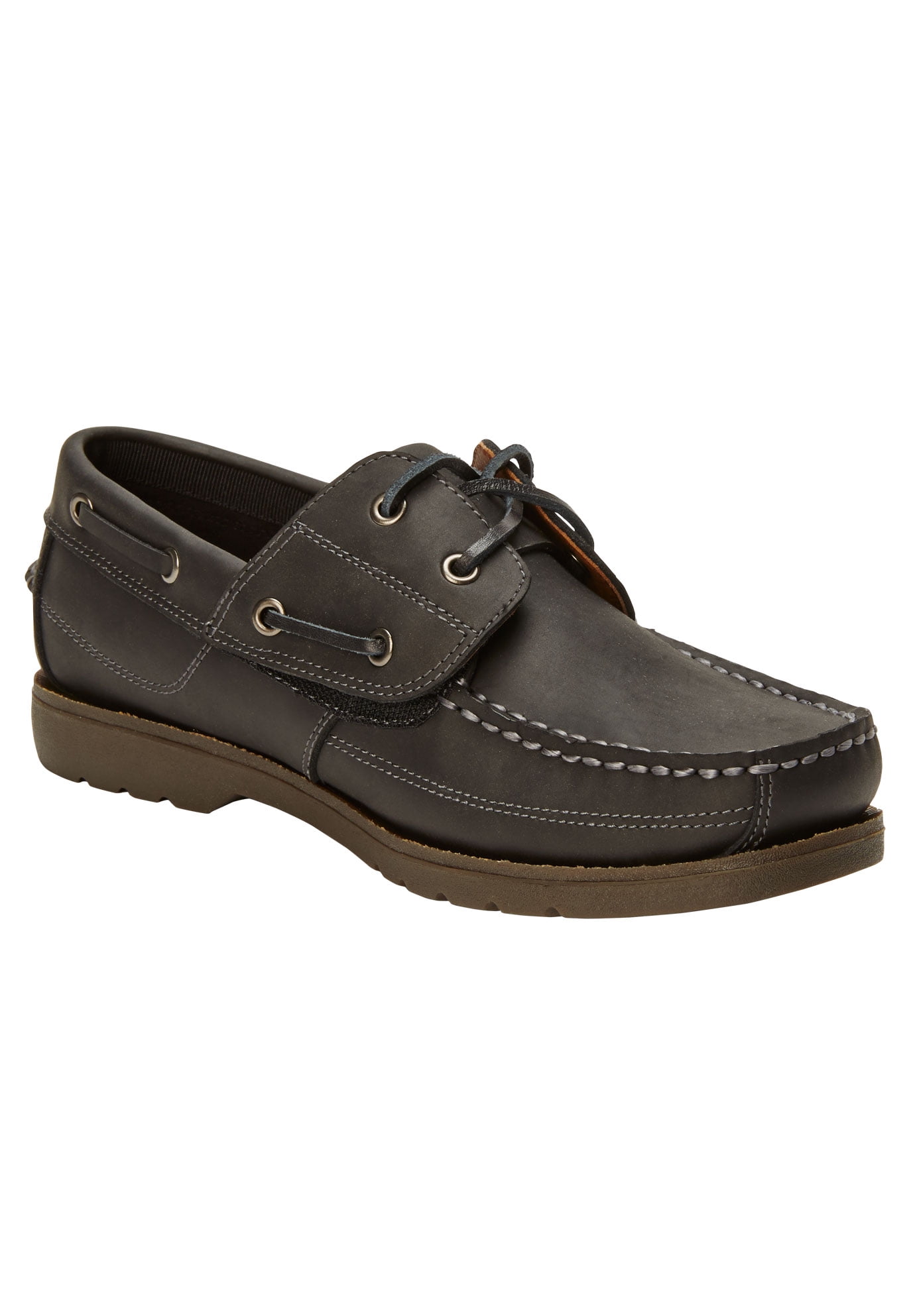 mens wide boat shoes