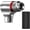 silvery, variant on Portable CO2 Inflator with Control Valve - Mini Bike Tire Pump for Presta Valves, Lightweight Cycling Repair Tool for Road and Mountain Bikes