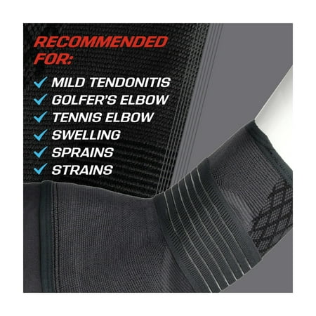 ACE Brand Flex Comfort Compression Elbow Sleeve, One Size, 1 Support