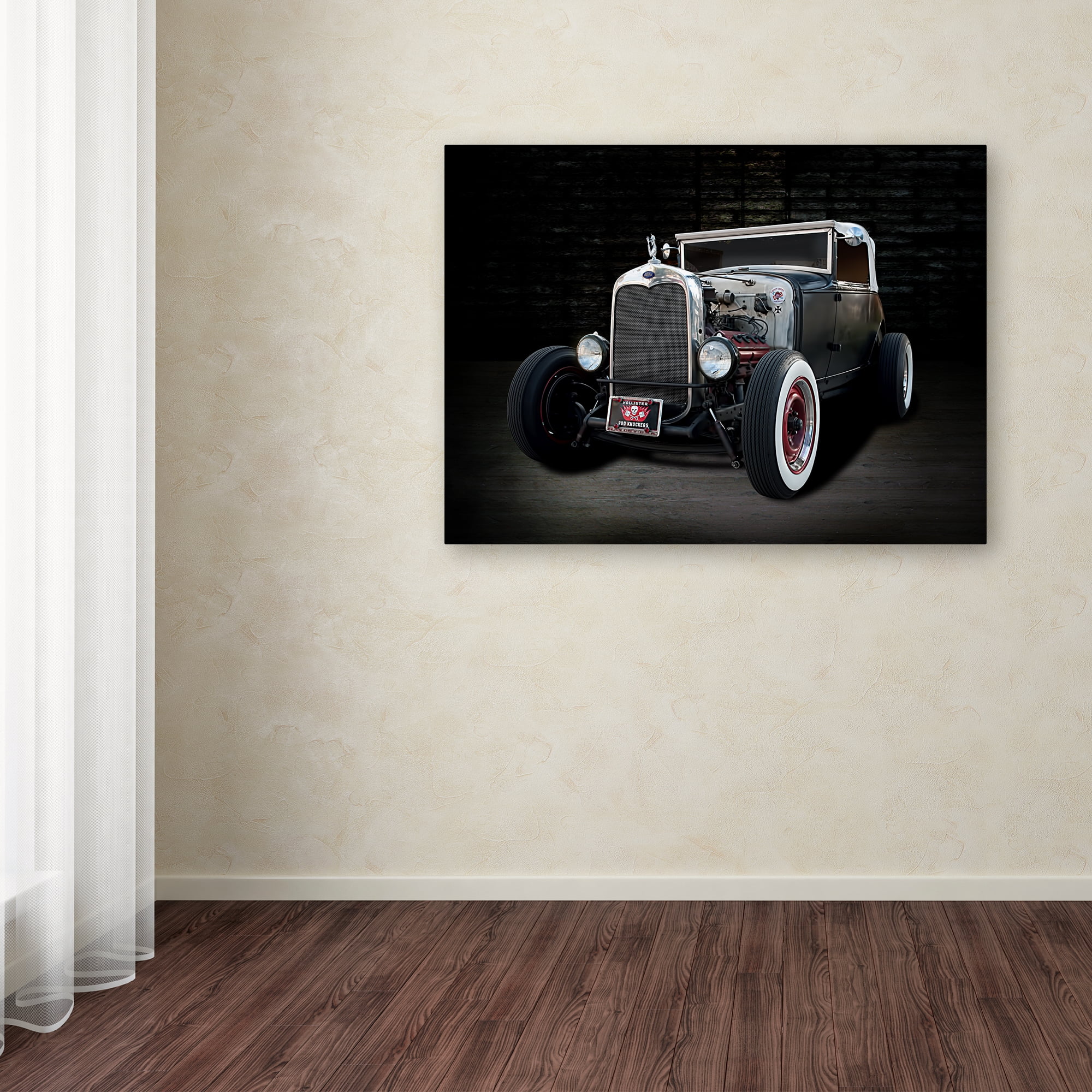 Trademark Fine Art '1930 Ford' Canvas Art by Lori Hutchison