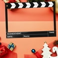 thumbnail image 3 of FOMIYES Retro Movie Clapperboard Photo Frame with Multi-Paper Inserts for Film Night Party Decorations, 3 of 7