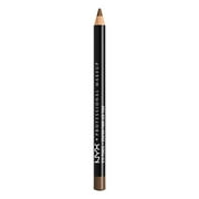 (2 pack) (2 Pack) NYX Professional Makeup Slim Eye Pencil, Medium Brown