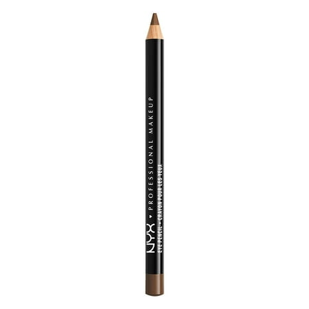 (2 pack) (2 Pack) NYX Professional Makeup Slim Eye Pencil, Medium Brown