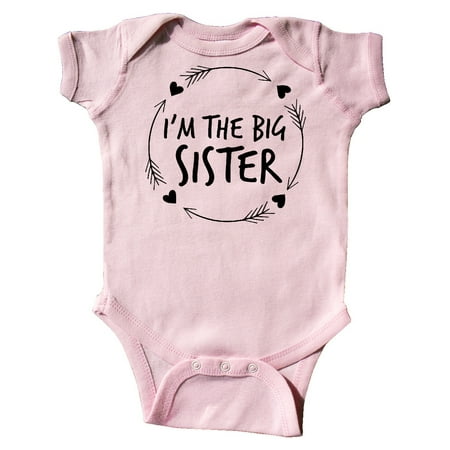 

Inktastic I m The Sister Gift Baby Girl Bodysuit