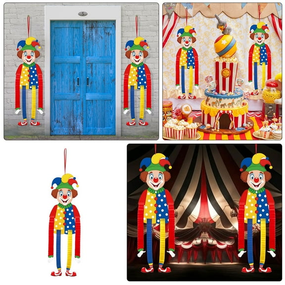 Masteelf  2 Pcs Carnival Centerpieces for Tables Baby Shower Decorations Child