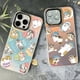 thumbnail image 4 of Funda de teléfono con gradiente láser Aurora mate para iPhone, carcasa de lujo con diseño divertido de gato m-mofusands para iPhone 15, 14, 13, 12, 11 Pro Max, XR, XSMax, 8 Plus, 4 of 5