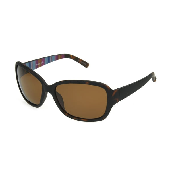Panama Jack Panama Jack Women's Tort Rectangle Sunglasses W05