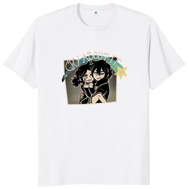Camisetas estampadas para fans de los juegos de terror retro para hombre, camisetas unisex de algodón, camiseta "El ataúd de Andy y Leyley", talla UE