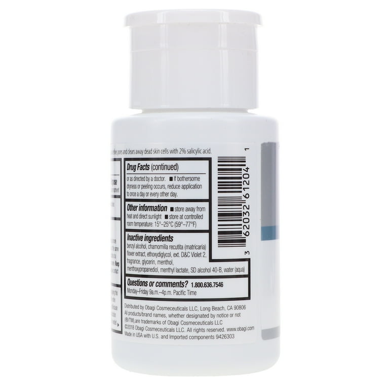 Obagi Clenziderm M.D. Pore Therapy Salicylic Acid 2 5 oz