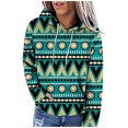 thumbnail image 2 of Pntutb, suéter informal de manga larga para mujer, sudadera con capucha, tops con cordón, ligero, con capucha, suéter suelto, tops Pntutb Pntutb-4365, 2 of 6