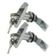 thumbnail image 1 of antirrobo con manija en forma llaves Gabinete industrial con manija en T para remolque 2 piezas de plata Zulema Cerradura de puerta de garaje, 1 of 7