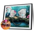 thumbnail image 2 of 2 osos 5D diamante pintura bordado DIY artesanía punto de cruz decoración del hogar Likrtyny decoración de arte, 2 of 9