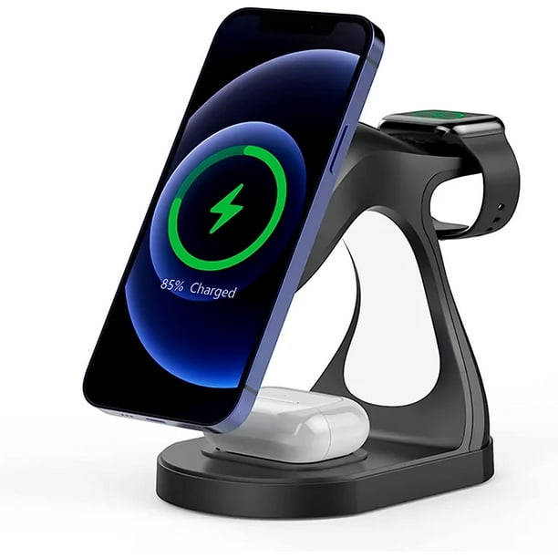 Cargador Inalámbrico Magnético carga Magsafe de 15W compatible con