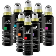 Artnaturals Aromatherapy Essential Oils Rollerball Blends Gift Set (8 x 00.33 oz / 10 ml Roller Bottles)