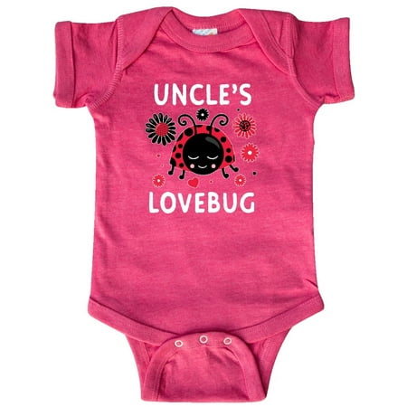 

Inktastic Valentine s Day Uncle s Lovebug Gift Baby Boy or Baby Girl Bodysuit