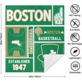 thumbnail image 6 of Boston Classic Sport Basketball Blanket Gifts for Boys Girls Women Men Basketball Lovers,Soft Flannel Blankets Blankets Plush Bed Blanket Living Room Sofa Warm Throw Blanket 50x60 Inches, 6 of 6