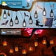 thumbnail image 3 of Guirnalda de luces solares Jnaurb Halloween, 12 m, 10 llamas parpadeantes, 3 of 7
