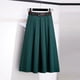 thumbnail image 1 of HongQid Skirts for Women Long Midi Length Casual Dressy Work A Line Pleated Skirt for Party Holiday, 1 of 6