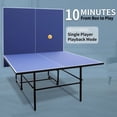 thumbnail image 3 of ACETEK 9FT Mid-Size,with Net,2 Table Tennis Paddles and 3 Balls,Table Tennis Table Foldable & Portable Ping Pong Table Set for Indoor & Outdoor Games, 3 of 9