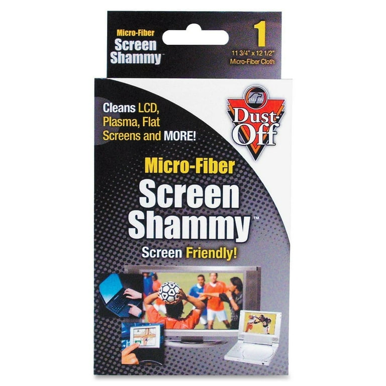 Flat Screen Dry Shammy, 12 1/2 X 12, Canister Flat Screen Dry Shammy, 12 1/2 X 12, Canister