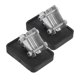 thumbnail image 2 of 2 piezas alfombrilla antideslizante flexible para escalera extensible, protector para interior y exterior, almohadilla estabilizadora goma para negro, 2 of 8