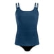 thumbnail image 4 of Conjunto de Bikini de Cintura Alta para Mujeres sin Mangas Sólido, Empujable Acolchado Traje de Baño de Corte Alto Ropa de Playa de Verano, 4 of 6