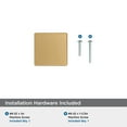 thumbnail image 5 of Amerock Lintel 1-1/4 inch (32mm) Length Champagne Bronze Cabinet Knob, 5 of 7