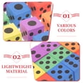 thumbnail image 2 of 12 piezas niños grandes dados para jugar (color aleatorio), 2 of 7