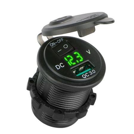 boat car quick charge 3 0 usb charger socket 18w 12v 24v quick charge 3 0 usb car boat car quick charge 3 0 usb charger socket 18w 12v 24v quick charge 3 0 usb car