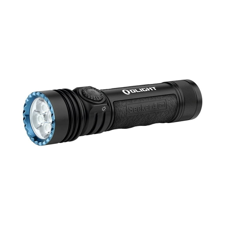 Olight Seeker 4 Pro Tactical Flashlight, 4600 Lumens, Cool White